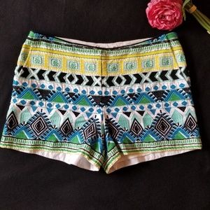 Hale bob lilian  embroidered  shorts